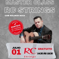 
		  MASTER CLASS DEL ARTISTA RC STRINGS WALMOR BOZA - CURITIBA (BRASIL)